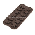 Molde de bolo de chocolate de silicone